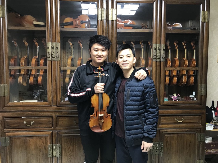 新西兰演奏家定制独奏用琴