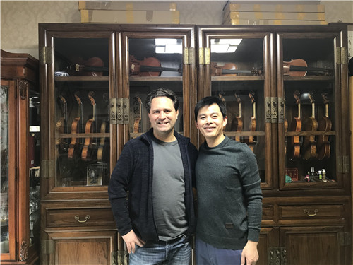 茱莉亚教授到访工作室